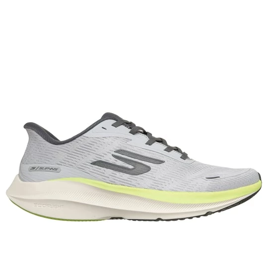 Foto van product Skechers Slip-ins: Aero Pulse Sneaker CM Grijs / Limoen, Vegan, Mag in de wasmachine, Arch Fit