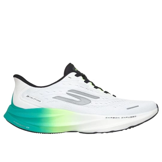 Foto van product Skechers Slip-ins: Aero Spark Sneaker CM Wit, Vegan, Mag in de wasmachine, Arch Fit, Hyper Burst