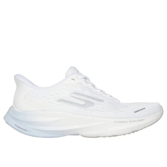 Foto van product Skechers Slip-ins: Aero Spark Sneaker CM Wit / Zilver, Vegan, Mag in de wasmachine, Arch Fit, Hyper Burst