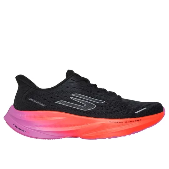 Foto van product Skechers Slip-ins: Aero Spark Sneaker CM Zwart / Purper / Roze, Vegan, Mag in de wasmachine, Arch Fit, Hyper Burst