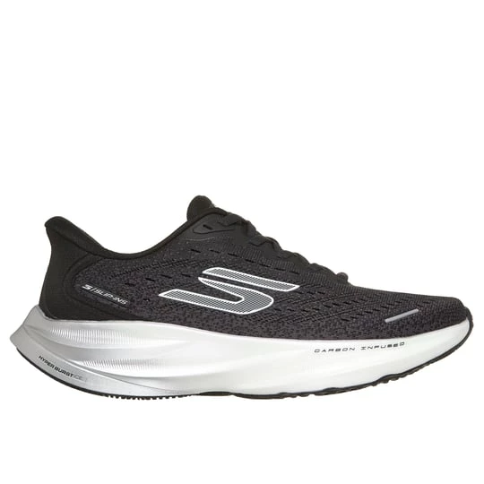 Foto van product Skechers Slip-ins: Aero Spark Sneaker CM Zwart / Zilver, Vegan, Mag in de wasmachine, Arch Fit, Hyper Burst