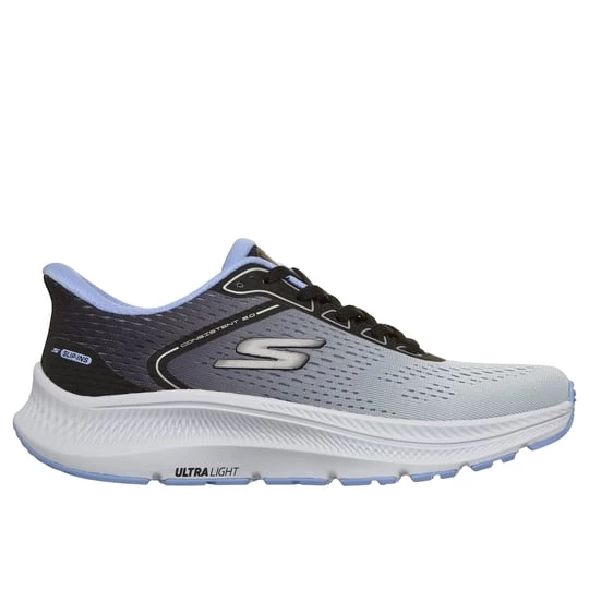 Foto van product Skechers Slip-ins: GO RUN Consistent 2.0 - Maywood Sneaker CM Zwart / Grijs, Vegan, Mag in de wasmachine