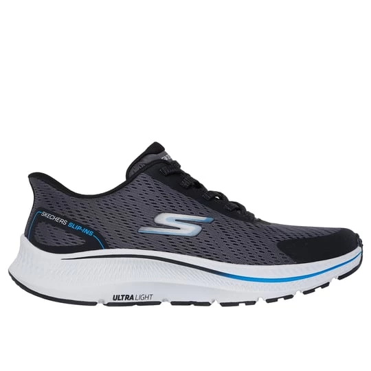 Foto van product Skechers Slip-ins: GO RUN Consistent 2.0 - Worldview Sneaker CM Houtskool / Zwart, Mag in de wasmachine