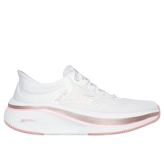 Foto van product Skechers Slip-ins: GO RUN Elevate 2.0 - Banyan Sneaker CM Wit / Roze, Mag in de wasmachine