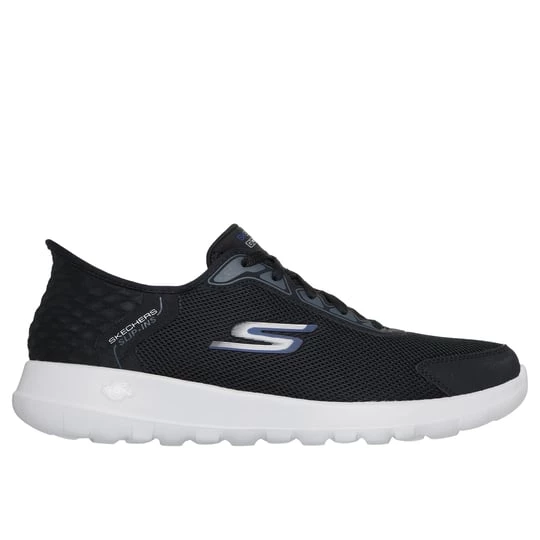 Foto van product Skechers Slip-ins: GO WALK Max - Allan Sneaker CM Zwart / Blauw, Vegan, Mag in de wasmachine
