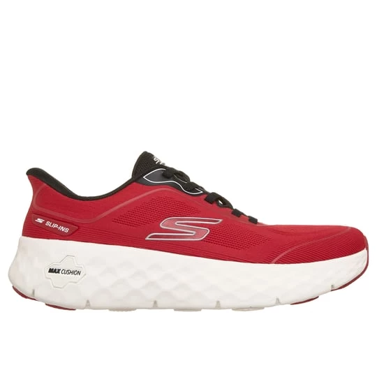 Foto van product Skechers Slip-ins: GO WALK Max Cushioning Flex - Pave Sneaker CM Rood / Zwart, Vegan, Mag in de wasmachine