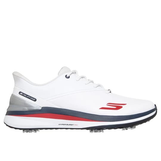 Foto van product Skechers Slip-ins Golf Waterproof: Blade Tour Shoes CM Wit / Marine, Arch Fit, Hyper Burst