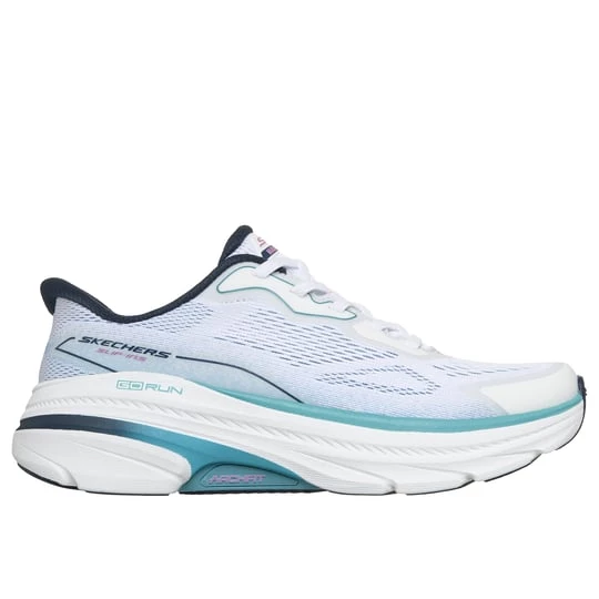 Foto van product Skechers Slip-ins: Max Cushioning Arch Fit 2.0 - Azusah Sneaker CM Wit / Aqua, Vegan, Mag in de wasmachine