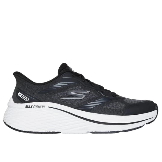 Foto van product Skechers Slip-ins: Max Cushioning Elite 2.0 - Leigh Sneaker CM Zwart / Wit, Vegan, Mag in de wasmachine