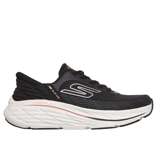 Foto van product Skechers Slip-ins: Max Cushioning Elite 3 - Lenara Sneaker CM Zwart / Roze, Vegan, Mag in de wasmachine