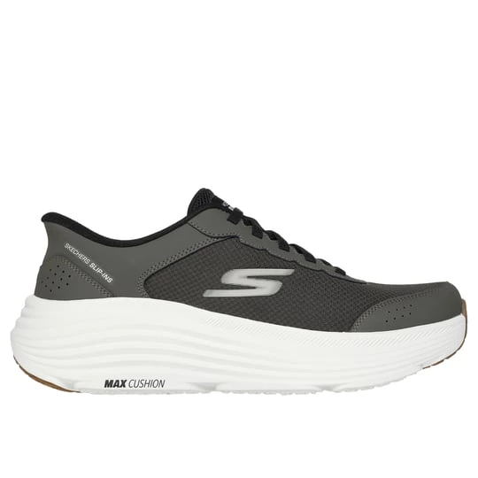 Foto van product Skechers Slip-ins: Max Cushioning Endeavour - Cardova Sneaker CM Olijf / Zwart, Mag in de wasmachine