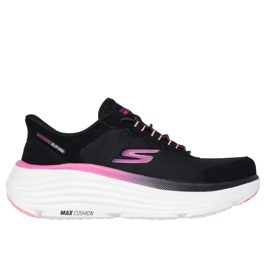 Foto van product Skechers Slip-ins: Max Cushioning Endeavour - Cardova Sneaker CM Zwart / Roze