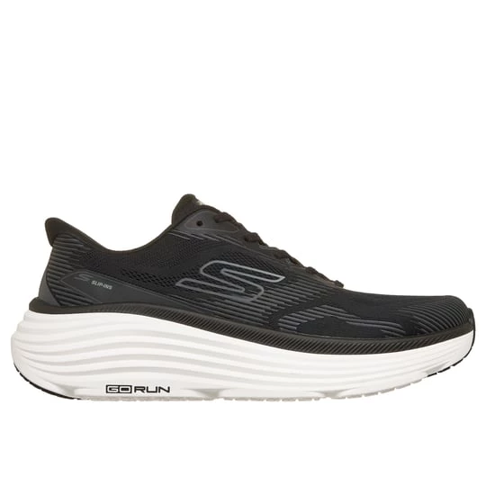 Foto van product Skechers Slip-ins: Max Cushioning Endeavour - Sequoya Sneaker CM Zwart, Vegan, Mag in de wasmachine