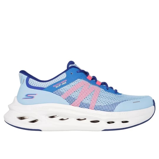 Foto van product Skechers Slip-ins: Max Cushioning Glide-Step - Aberdeen Sneaker CM Licht Blauw, Vegan, Mag in de wasmachine
