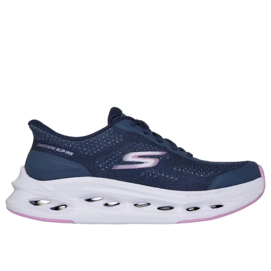Foto van product Skechers Slip-ins: Max Cushioning Glide-Step - Hartford Sneaker CM Marine / Purper, Vegan, Mag in de wasmachine
