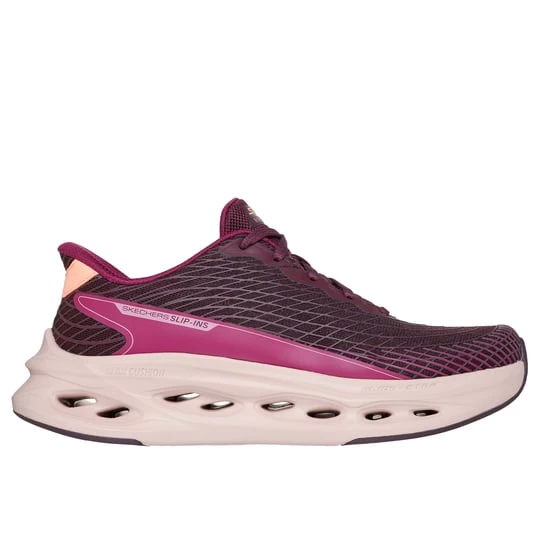 Foto van product Skechers Slip-ins: Max Cushioning Glide-Step - Sapphire Sneaker CM Bordeauxrood, Mag in de wasmachine