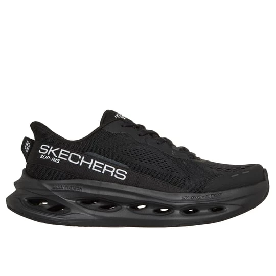 Foto van product Skechers Slip-ins: Max Cushioning Glide-Step Sneaker CM Zwart, Vegan, Mag in de wasmachine