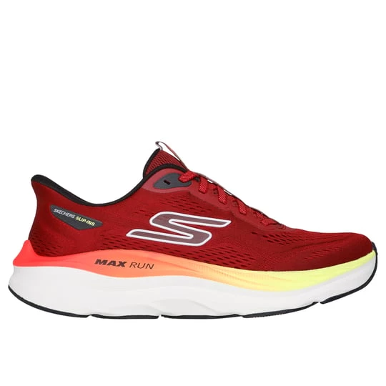 Foto van product Skechers Slip-ins: Max Run Sneaker CM Rood, Vegan, Mag in de wasmachine