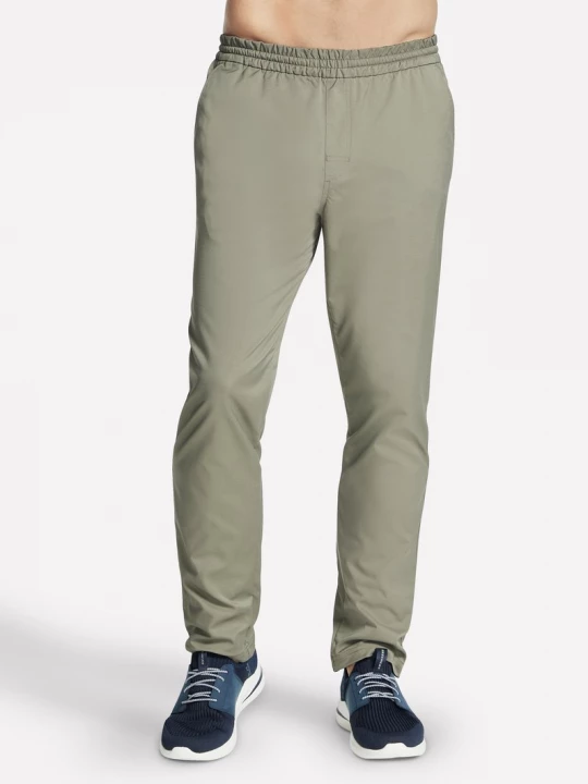 Foto van product Skechers Slip-ins Pant Downtown Classic CM Olijf / Grijs, Maat Small
