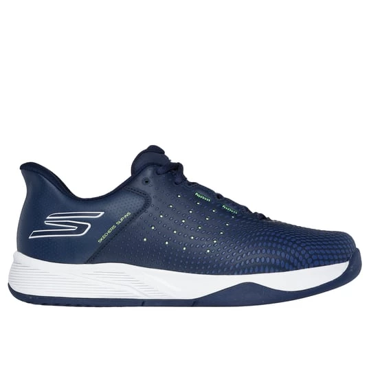 Foto van product Skechers Slip-ins Relaxed Fit: Viper Court Reload Sneaker CM Marine / Geel, Vegan, Mag in de wasmachine, Arch Fit