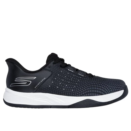 Foto van product Skechers Slip-ins Relaxed Fit: Viper Court Reload Sneaker CM Zwart / Wit, Vegan, Mag in de wasmachine, Arch Fit