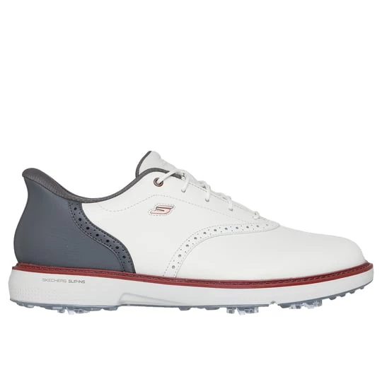 Foto van product Skechers Slip-ins Waterproof: GO GOLF Prestige Shoes CM Natuurlijk / Grijs, Arch Fit
