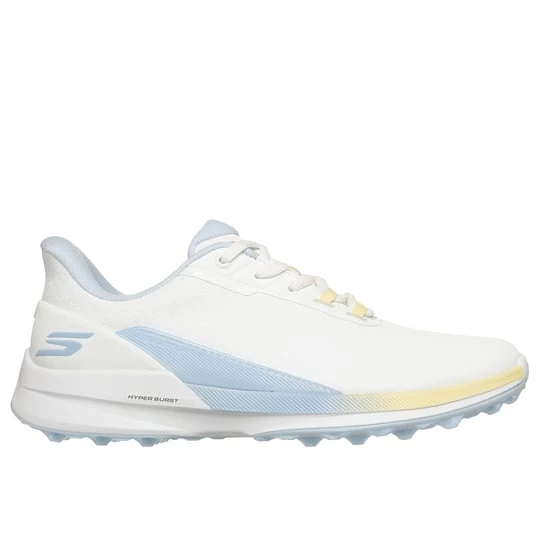 Foto van product Skechers Slip-ins Waterproof: Pure SI Shoes CM Wit / Licht Blauw, Arch Fit, Hyper Burst