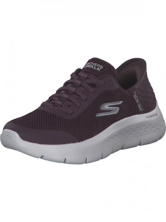Foto van product SKECHERS Slip-on 'Go Walk Flex - Grand Entry' grijs / aubergine / wit