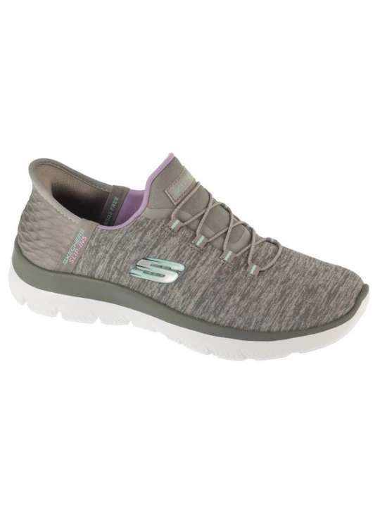 Foto van product SKECHERS Slip-on 'Skechers Slip-Ins Summits - Dazzling Haze' grijs