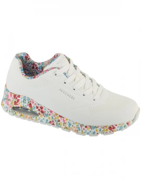 Foto van product SKECHERS Slip-on 'Skechers Uno - Majestic Garden' wit