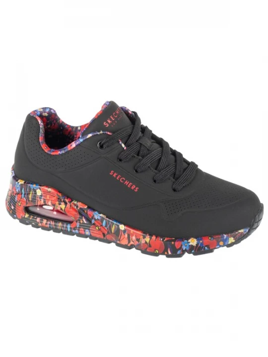 Foto van product SKECHERS Slip-on 'Skechers Uno - Majestic Garden' zwart