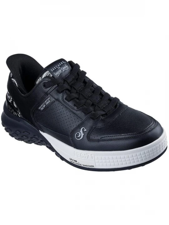 Foto van product SKECHERS Slip-ons 'Sizzle - Snoop Sizzl' zwart / wit