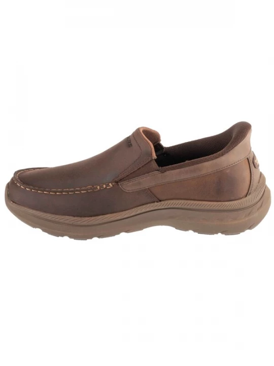 Foto van product SKECHERS Slip-ons 'Slip-Ins: Pollard - Osgood' donkerbruin