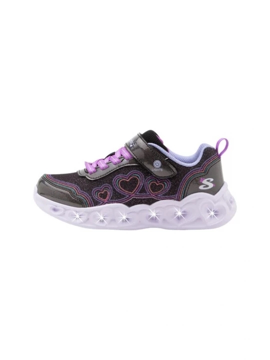 Foto van product SKECHERS Sneakers 'HEART LIGHTS' lila / oranje / pink / zwart
