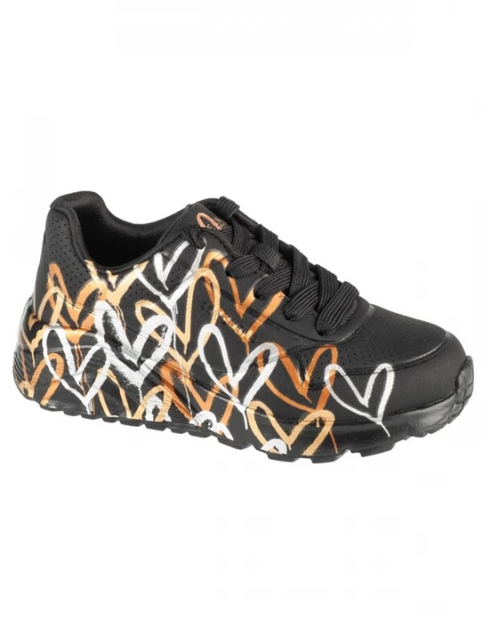 Foto van product SKECHERS Sneakers 'JGoldCrown: Uno Lite' zwart