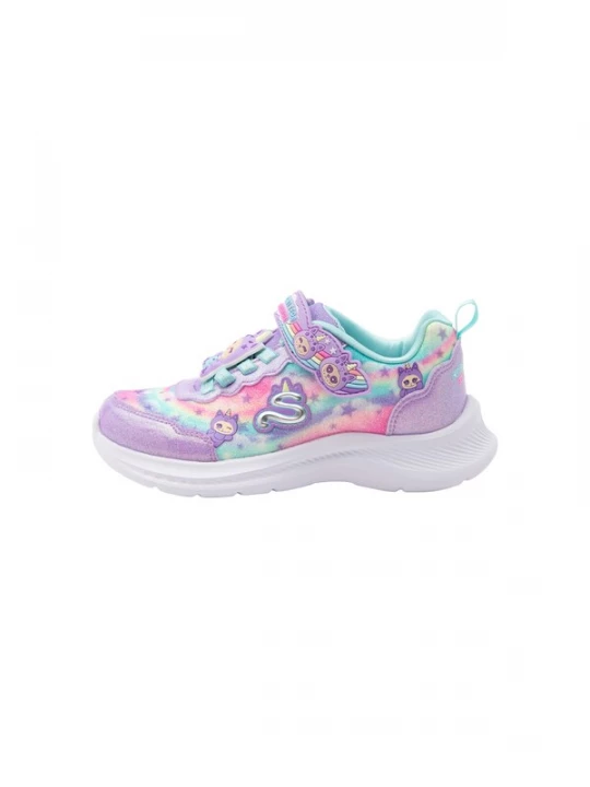 Foto van product SKECHERS Sneakers 'JUMPSTERS - CUTIE CRITTERS' geel / mintgroen / lavendel / rosa