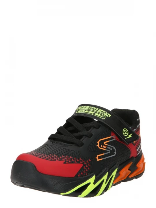 Foto van product SKECHERS Sneakers lichtgroen / oranje / vuurrood / zwart
