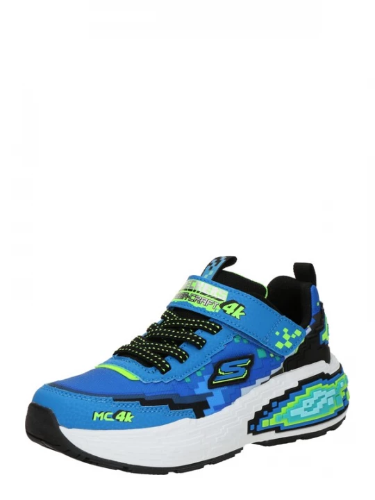 Foto van product SKECHERS Sneakers 'MEGA-CRAFT 4K' blauw / azuur / neongroen / zwart