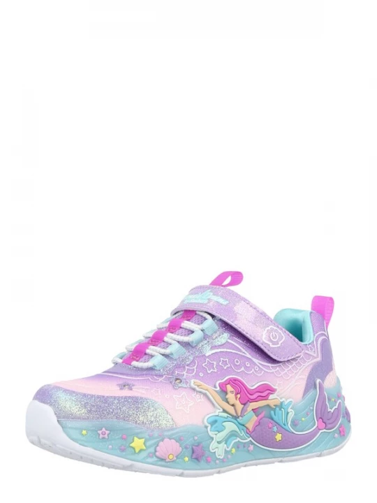 Foto van product SKECHERS Sneakers 'MERMAID DREAMS' royal blue / koningsblauw / lavendel / pink / rosa