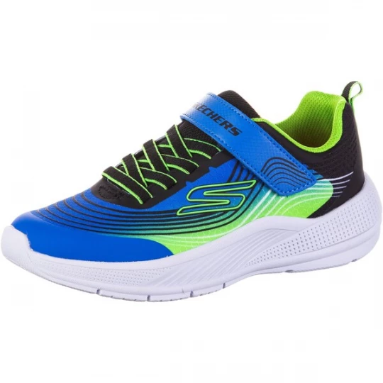 Foto van product SKECHERS Sneakers 'Microspec Advance' blauw / limoen / zwart