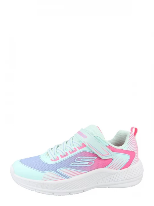 Foto van product SKECHERS Sneakers 'Microspec Advance - Oasis Poi' aqua / lila / pink / wit