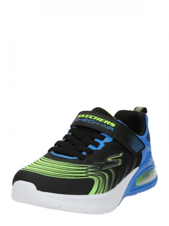 Foto van product SKECHERS Sneakers 'MICROSPEC MAX ADVANCE' royal blue / koningsblauw / lichtgroen / zwart
