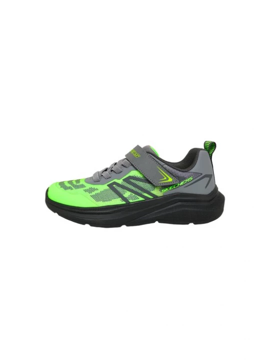 Foto van product SKECHERS Sneakers 'MICROSPEC VELOCITY' basaltgrijs / neongroen / zwart