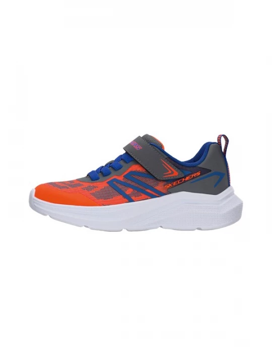 Foto van product SKECHERS Sneakers 'Microspec Velocity' blauw / donkerblauw / grijs / oranje