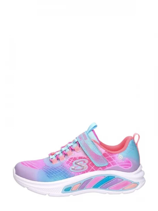 Foto van product SKECHERS Sneakers 'S-Lights: Rainbow Cruisers' lichtblauw
