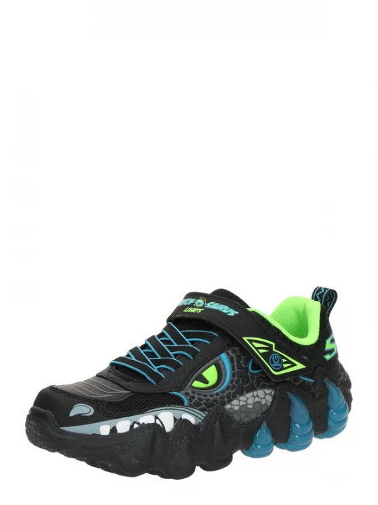 Foto van product SKECHERS Sneakers 'SKECH-O-SAURUS LIGHTS 2.0' royal blue / koningsblauw / grijs / groen / zwart