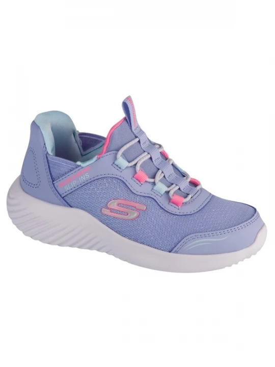 Foto van product SKECHERS Sneakers 'Skechers Slip-Ins: Bounder - Simple Cut' violetblauw
