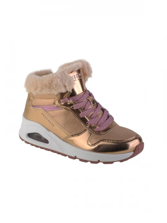 Foto van product SKECHERS Sneakers 'Skechers Uno - Cozy On Air' goud