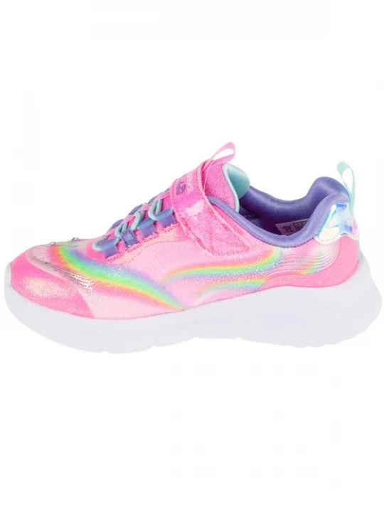 Foto van product SKECHERS Sneakers 'Unicorn Chaser' aqua / geel / lichtlila / lichtroze