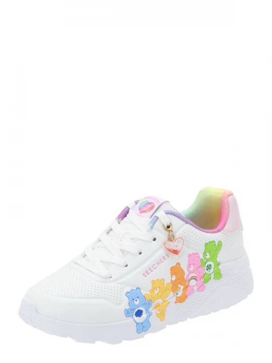 Foto van product SKECHERS Sneakers 'UNO LITE - CARE BEARS BFFS' blauw / groen / pink / wit